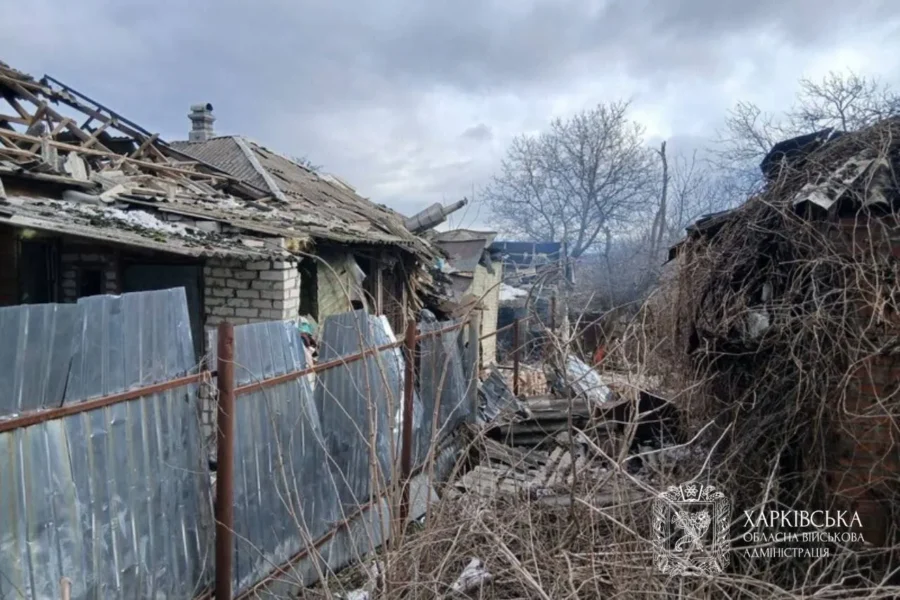 Обстріл Чугуєва: поранено п’ятьох людей, пошкоджено будинки