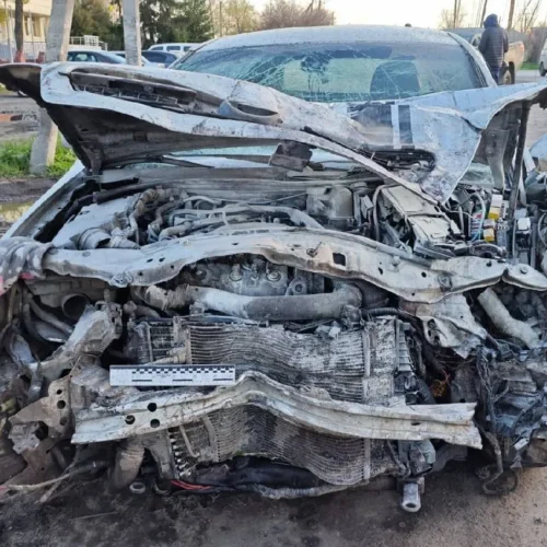 На Чугуївщині сталася аварія: через неуважність постраждало 2 людини