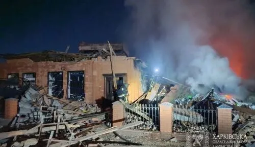 На Харківщині поранено шістьох людей і пошкоджено десятки об’єктів за добу