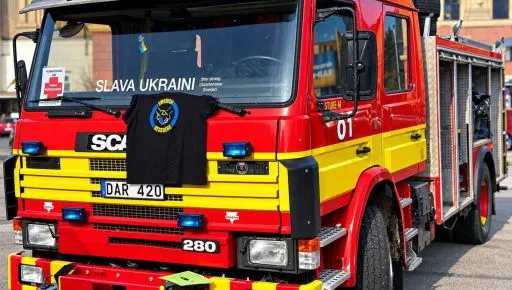 Шведські волонтери доставили спецтехніку в громаду на Харківщині